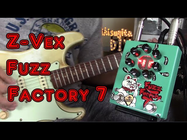 Z-Vex Fuzz Factory 7 demo(いきすぎたDIY) - YouTube