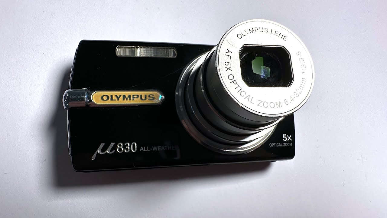 Olympus Mju 830 Digital Camera - YouTube