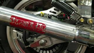 CBX400F 紀の国屋極 マフラーサウンド - YouTube