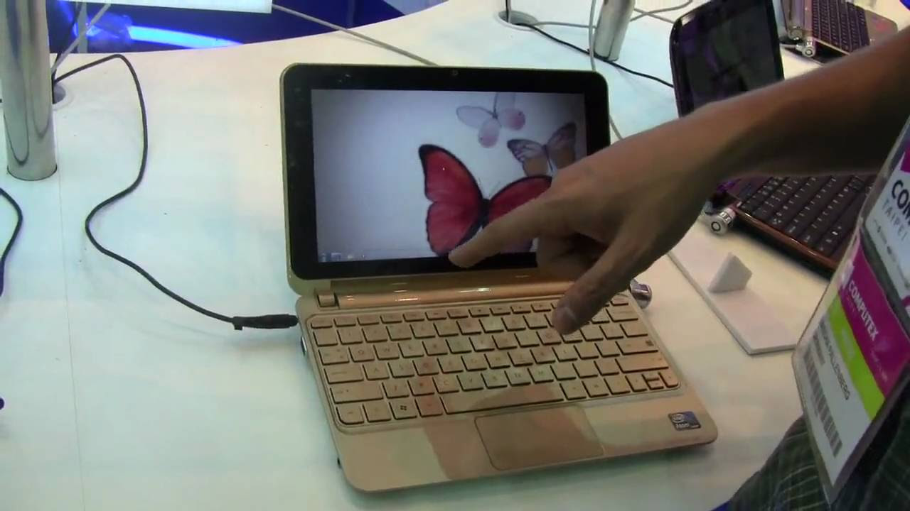 HP Mini 210 Vivienne Tam im Hands On - YouTube