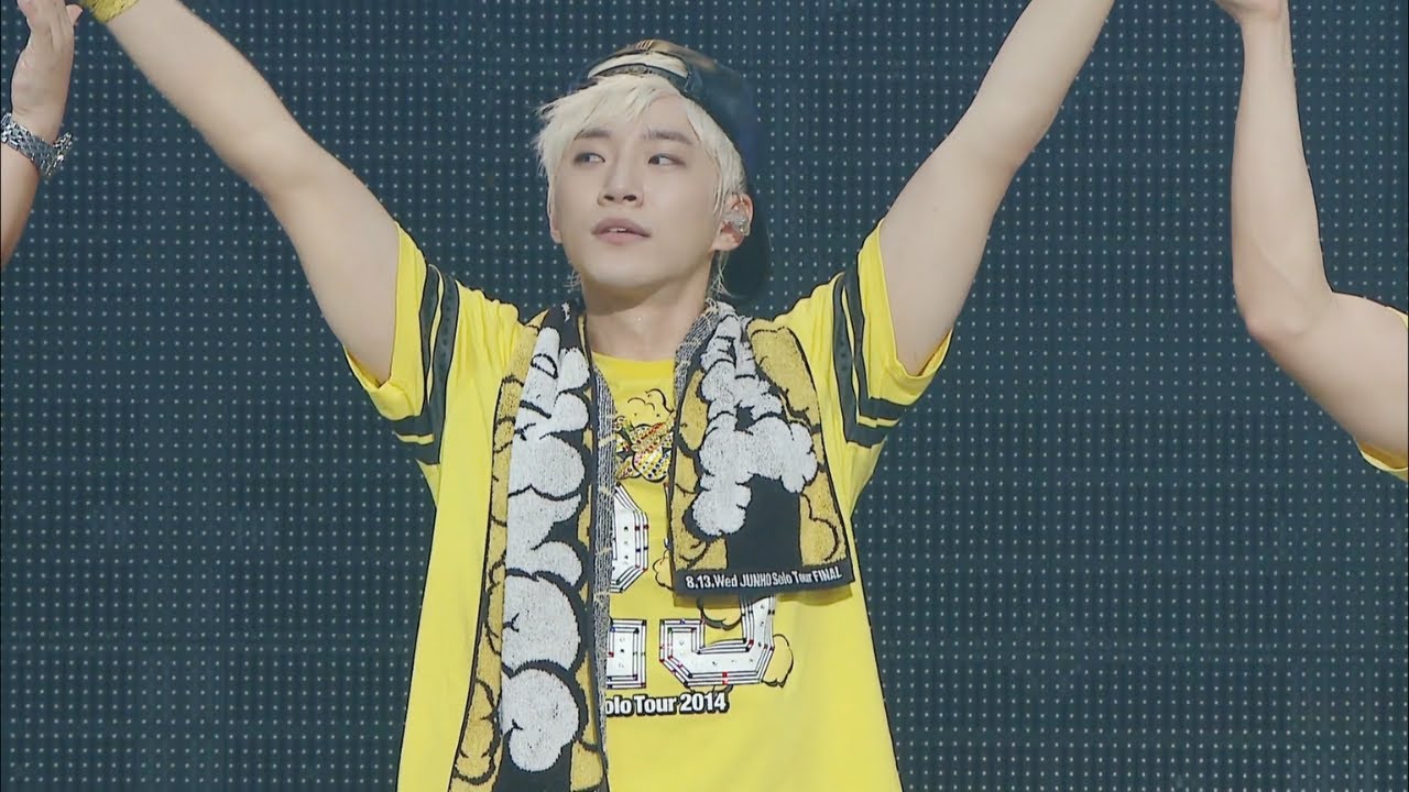 Junho (from 2PM) Band + Dance Team Goodbye Ment 「 SOLO TOUR 2014