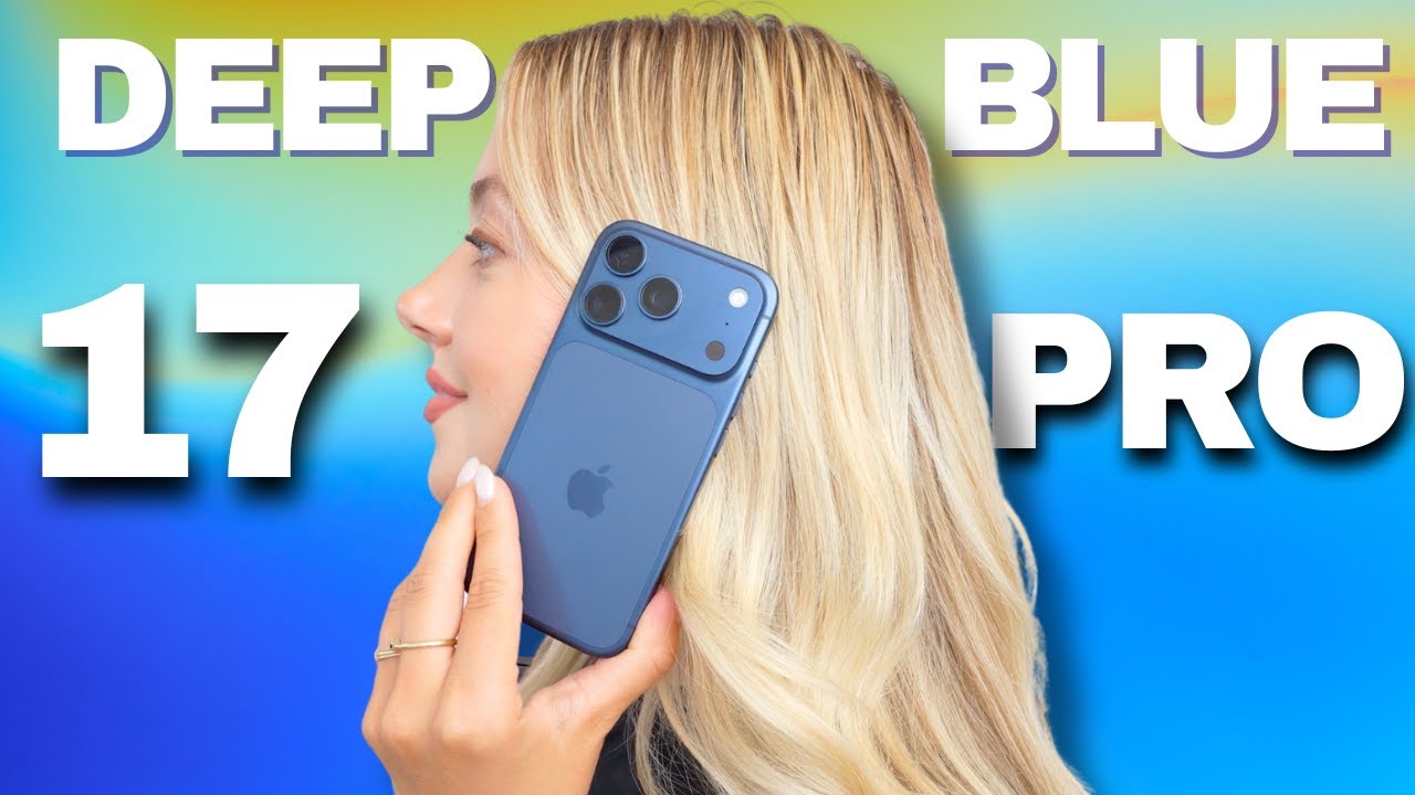Unboxing the NEW iPhone 17 Pro Deep Blue – First Impressions +