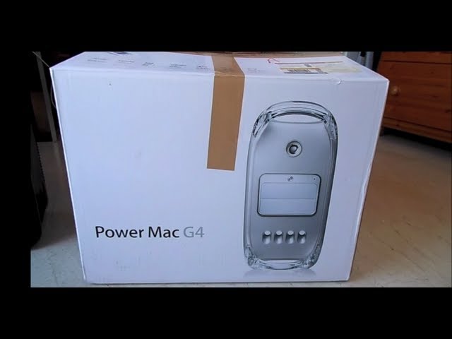 Retro : Unboxing a Power Mac G4 MDD 1GHz with Dual Processor - YouTube