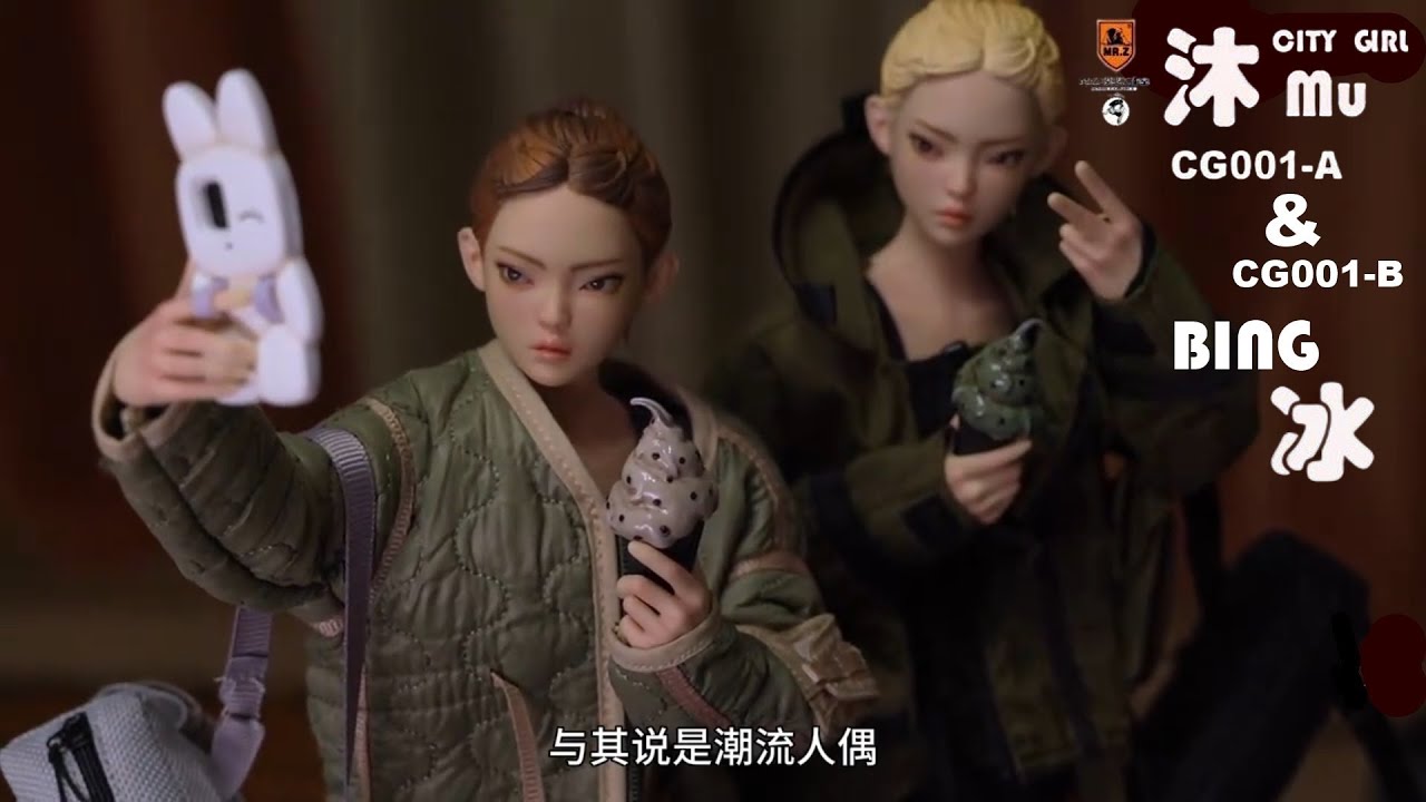City Girl -Mu & BING- 1/6 CG001-A & CG001-B [MR.Z Model Studio