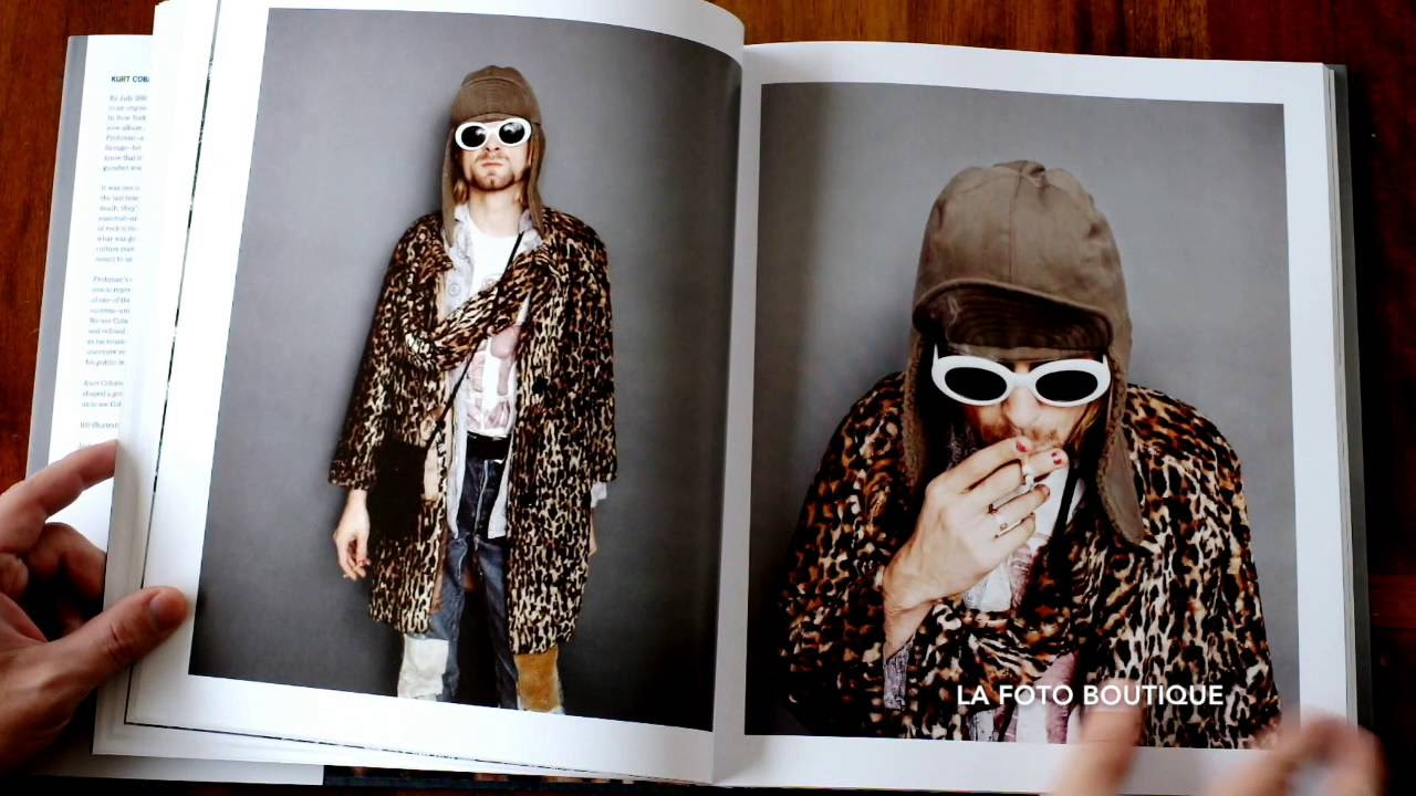 Kurt Cobain, The Last Session Book by Jesse Frohman - YouTube