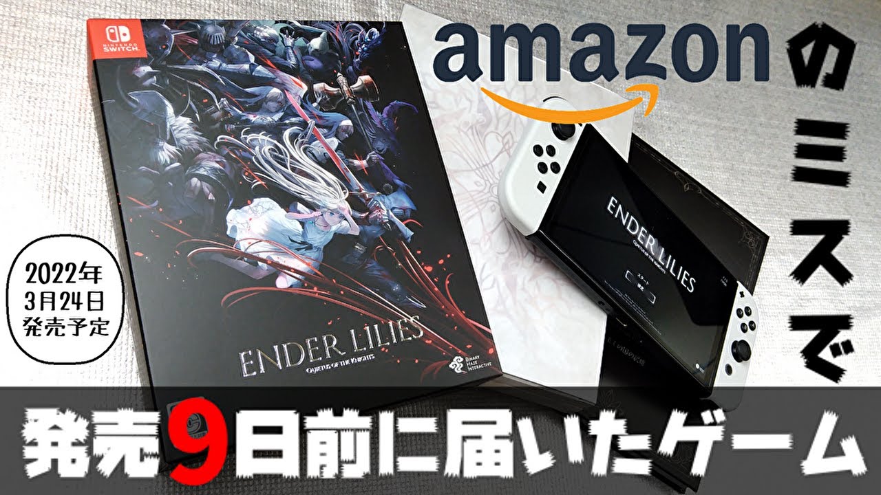 開封】「ENDER LILIES: Quietus of the Knights」Amazon専売！数量限定