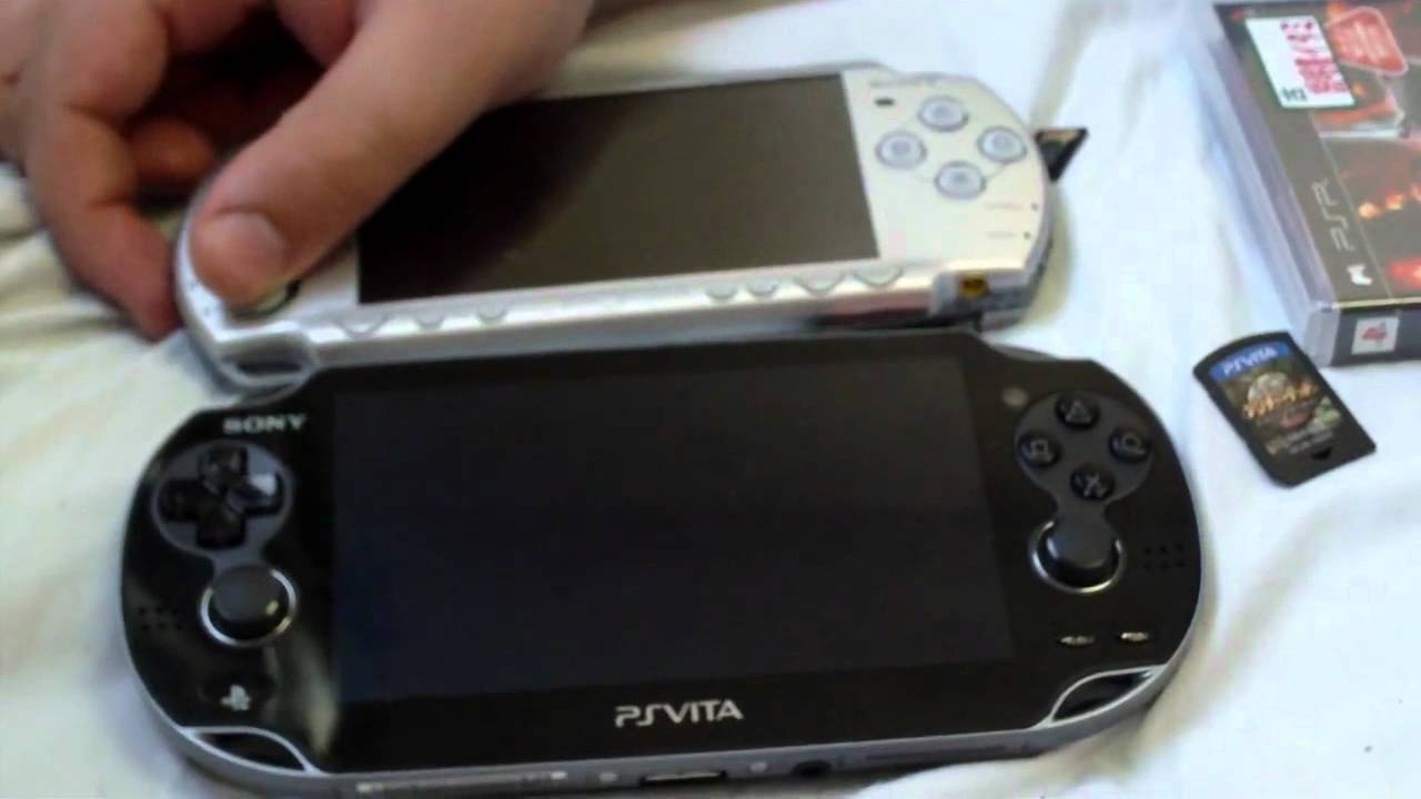 PS VITA vs PSP Comparison - PSVITAGAMER.net - YouTube