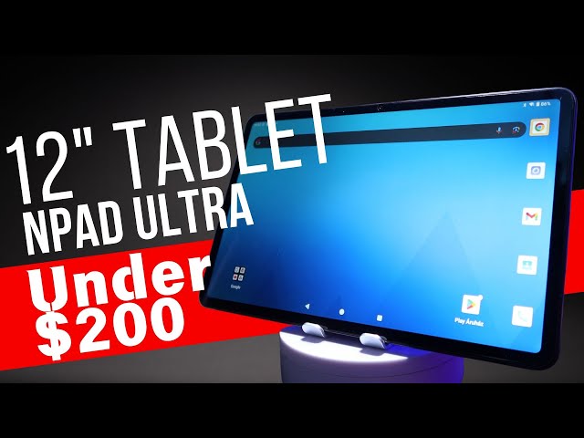 Under $200 - N-One Npad Ultra tablet test - English dubbing - YouTube