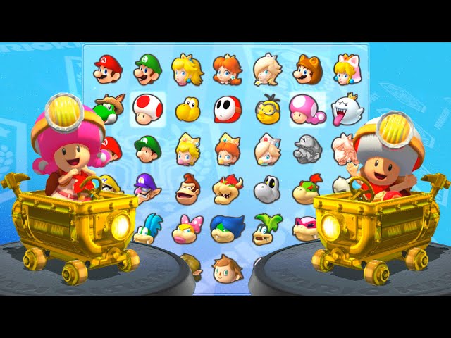 マリオカート8デラックス】キノピオ隊長とキノピコ(探検家)でNintendo