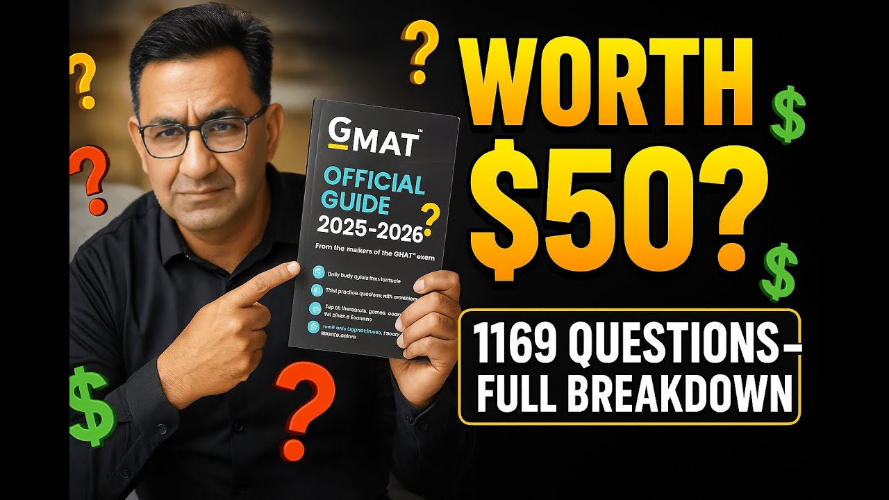 The GMAT Official Guide 2025-2026: What's New & Is It Worth It?