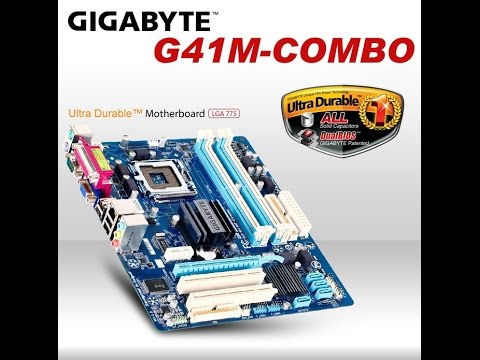 Motherboard GIGABYTE GA-G41M-Combo Ram DDR3 Lan Atheros Graphics