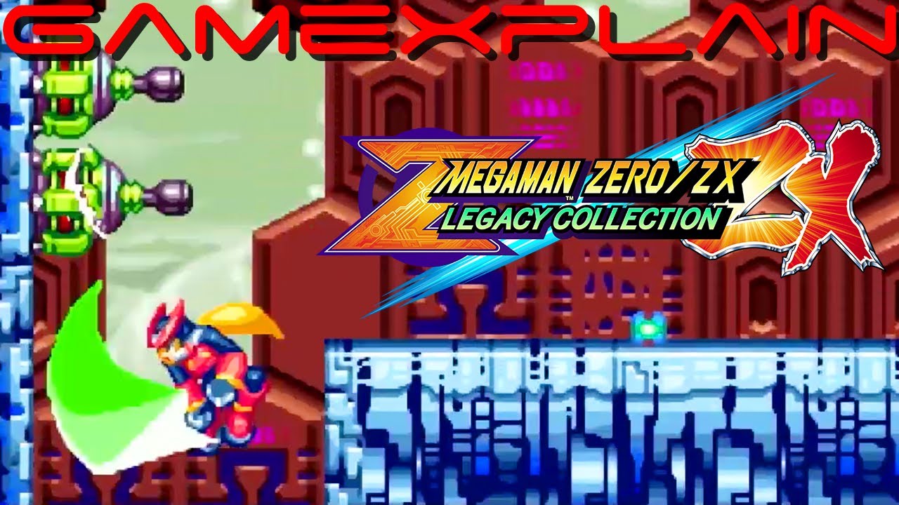 Mega Man Zero/ZX Legacy Collection Gameplay (Zero, Zero 4, ZX