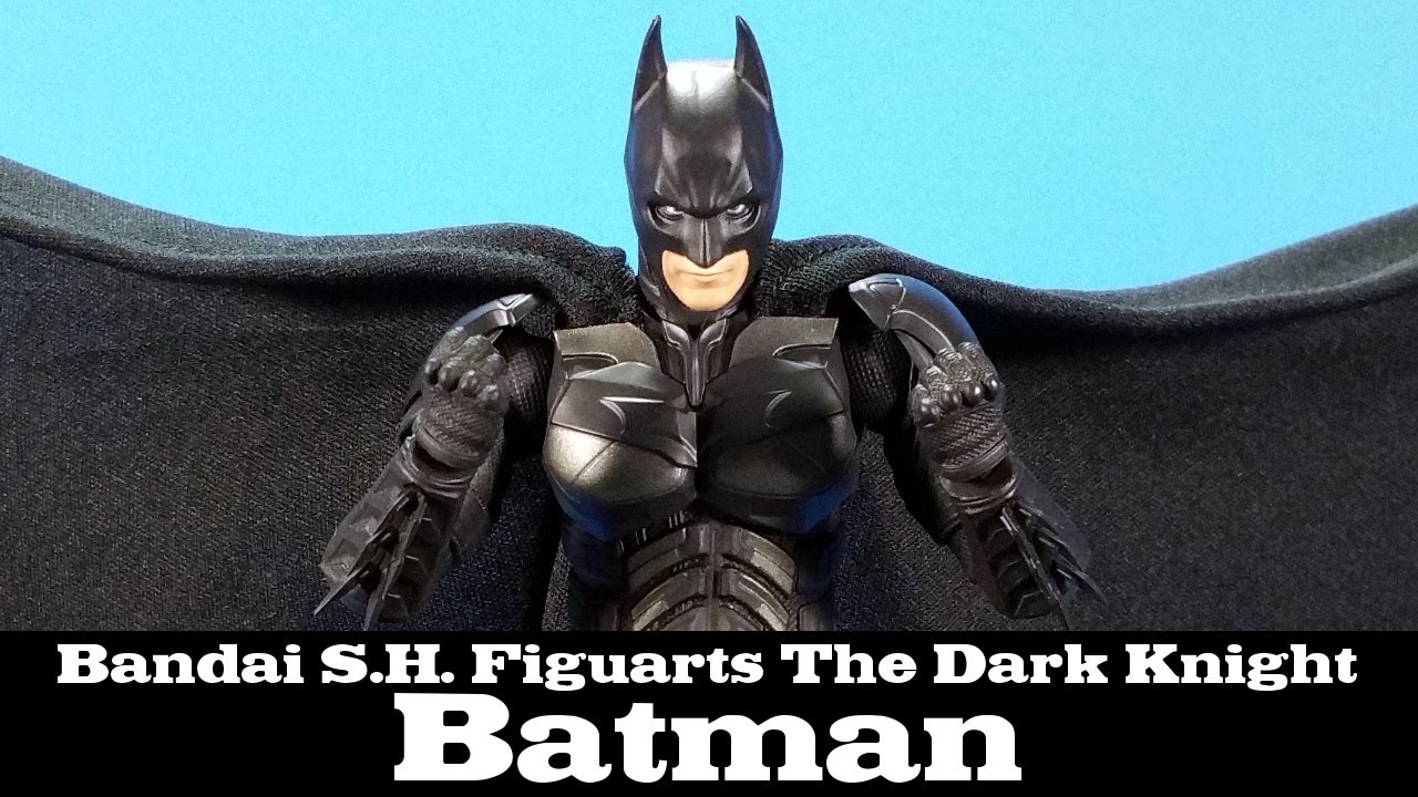 S.H. Figuarts Batman The Dark Knight Bandai Tamashii Nations - YouTube