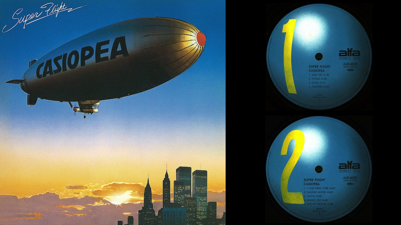 Casiopea - Super Flight (1979) BLUE LABEL VINYL RIP - YouTube