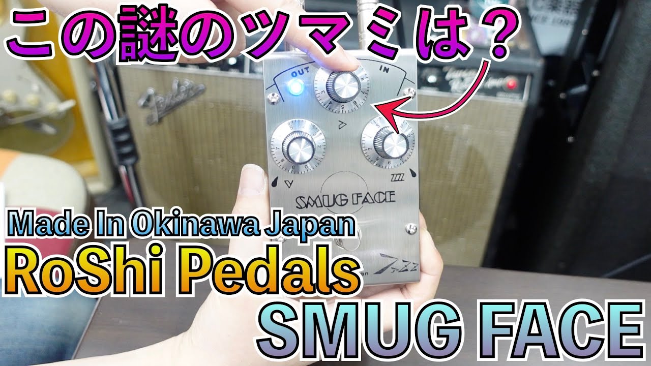 ファズの弱点を克服しつつビンテージサウンド！？要注目ブランドRoShi