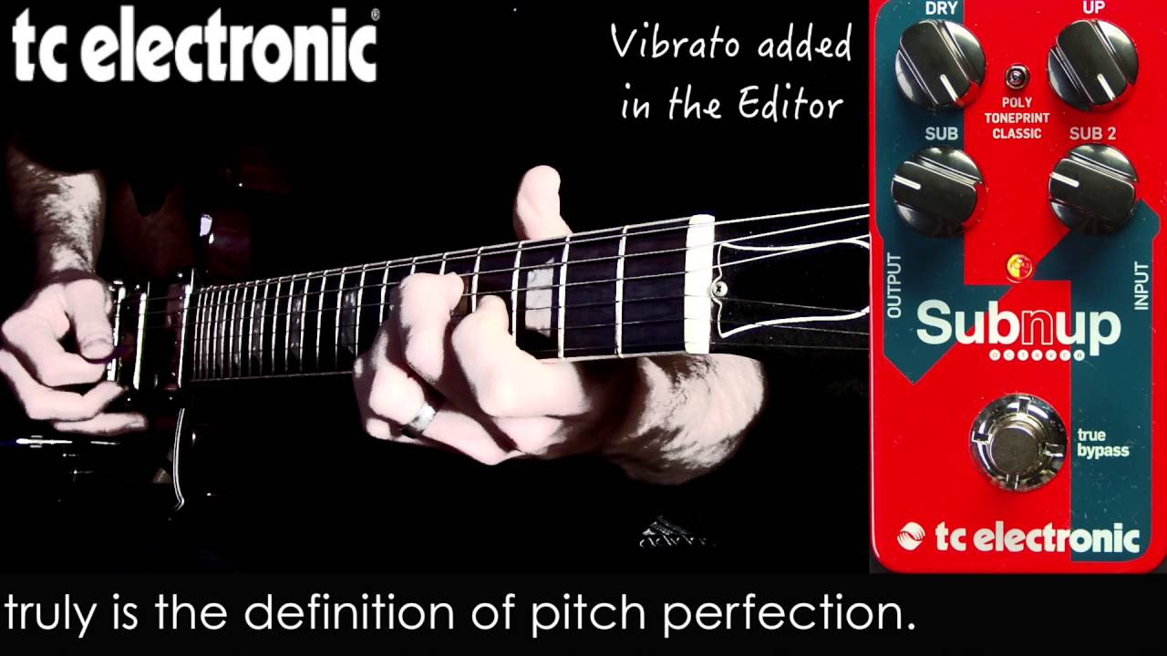 TC Electronic Sub 'n' Up Octaver - YouTube