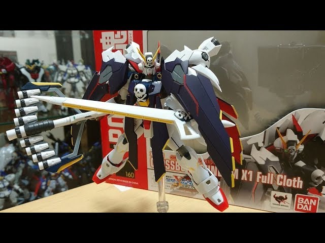 ROBOT Spirits [SIDE MS] Crossbone Gundam X1 Full Cloth Review
