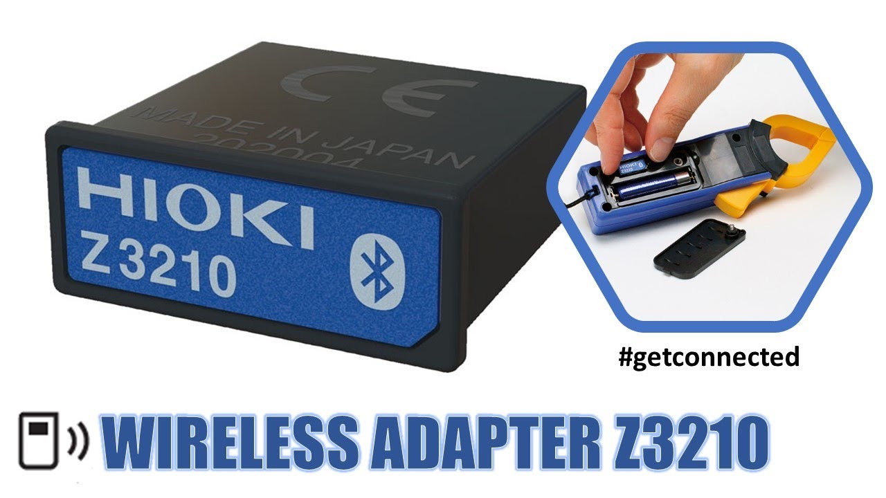 Hioki Wireless Adapter Z3210 - YouTube