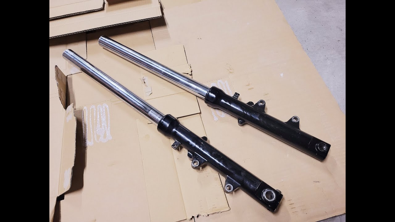 ヤマハXJR400】フロントフォークオーバーホールする。 - YouTube