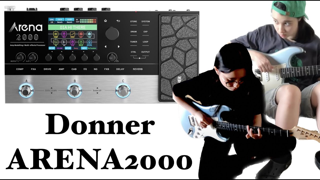 Unboxing Multi Effects Pedal + Sound test マルチエフェクター開封と