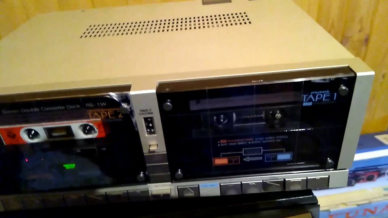 Technics rs 1w - YouTube