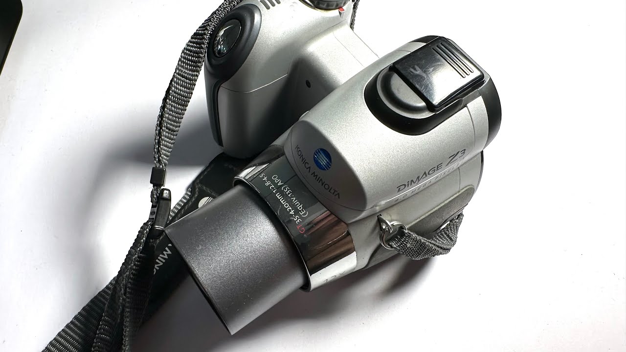 Konica Minolta DiMAGE Z3 Digital Camera - YouTube
