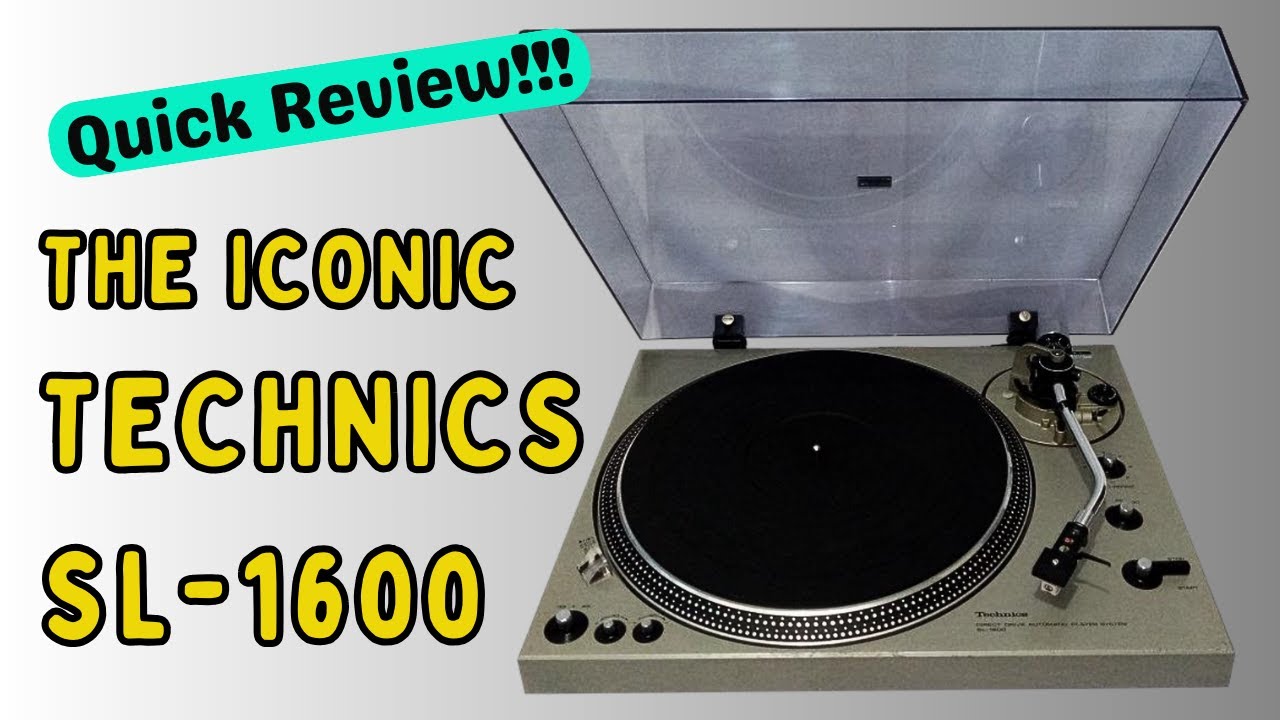 What's So Special About the Technics SL-1600? - YouTube