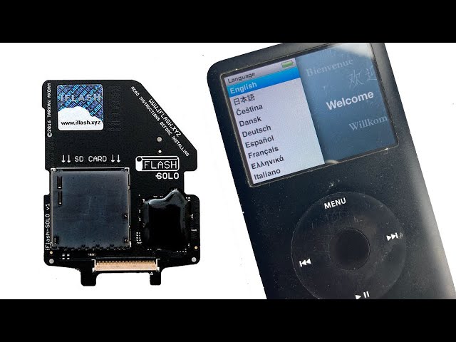 APPLE IPOD CLASSIC REFURBISHMENT AND IFLASH SD UPGRADE 4K - YouTube