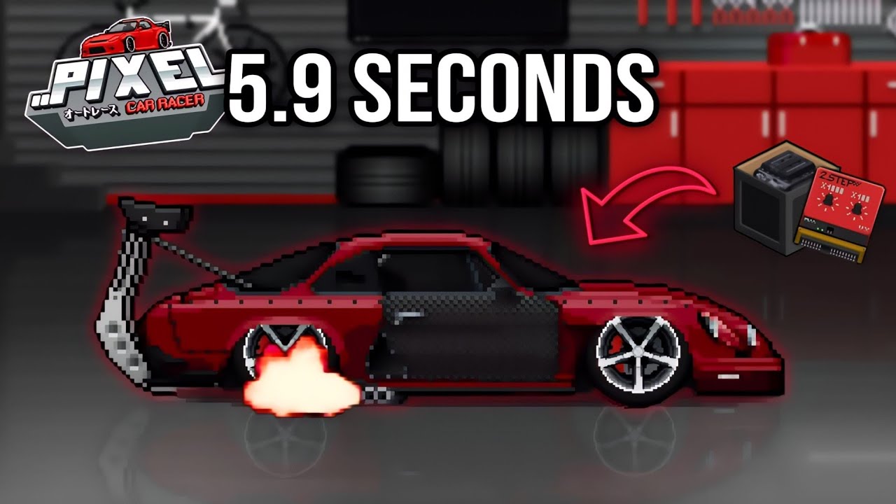 5.9 Seconds Car Build | Pixel Car Racer | LT5 Engine - YouTube