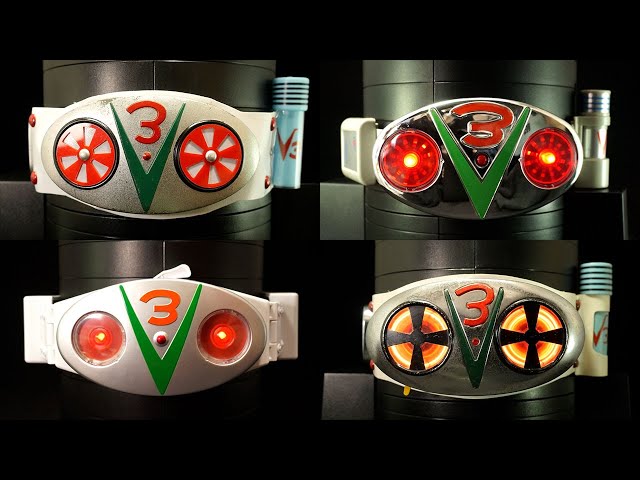 CSM化決定！」仮面ライダーV3【変身ベルトダブルタイフーン】 Kamen