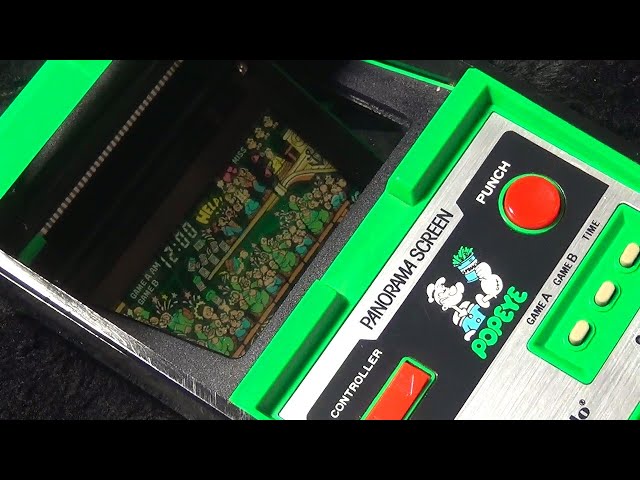 パノラマスクリーン】任天堂 ゲームウォッチ ポパイ カラフル ブルート