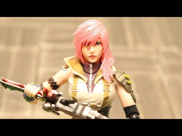 ライトニングのフィギュアがリアルすぎて怖いw FF13ファイナル