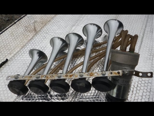 5連ラッパホーン Alpex Musical Air Horn 