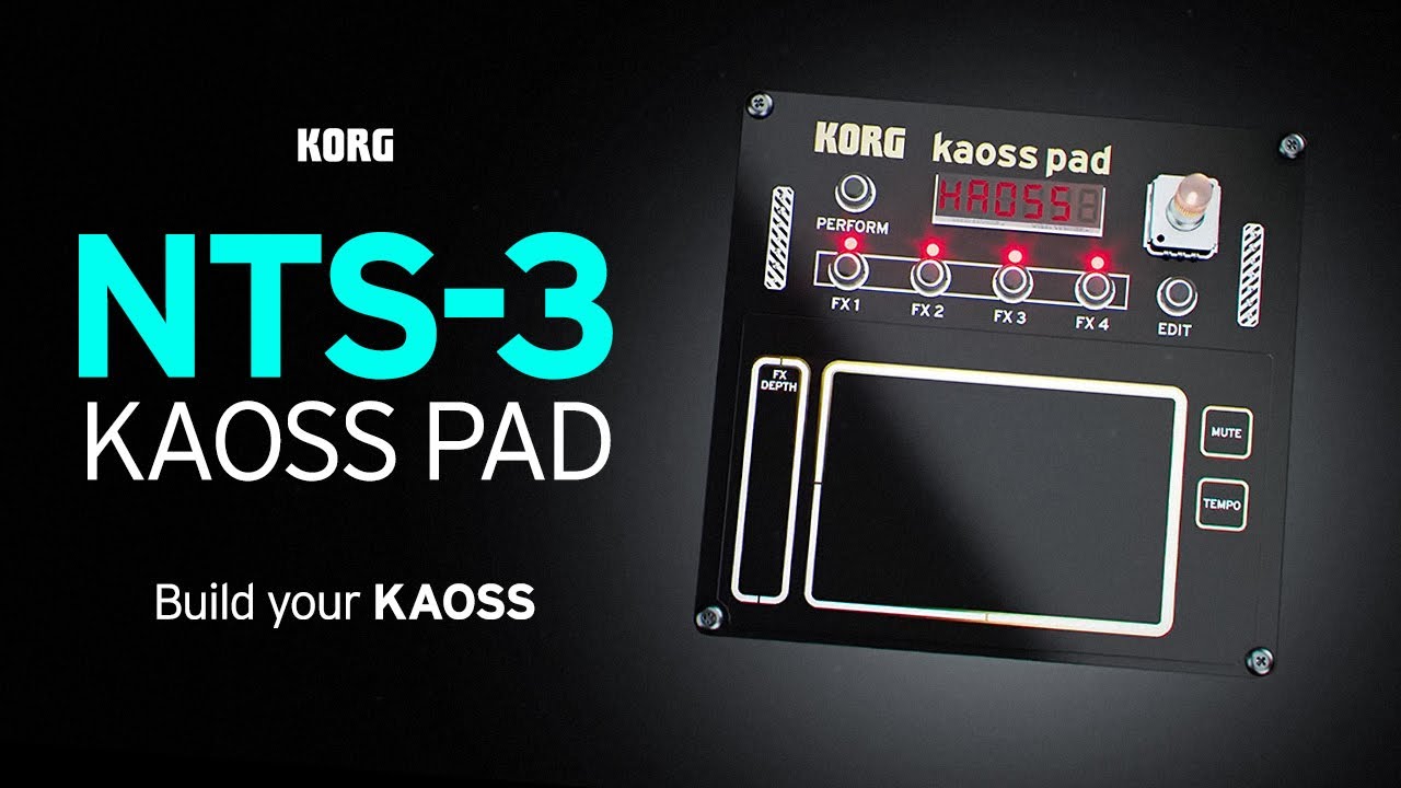 NTS-3 kaoss pad kit - PROGRAMMABLE EFFECT KIT | KORG (USA)