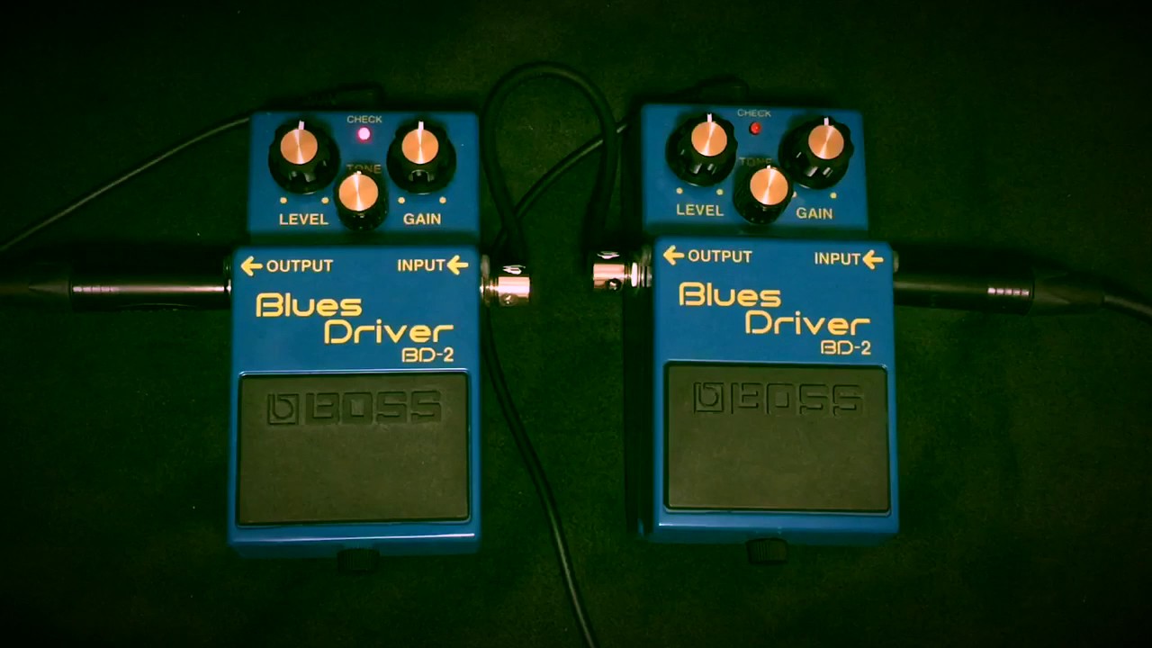 BOSS BD-2をレビュー！95年製初期型と現行品の比較やモディファイ