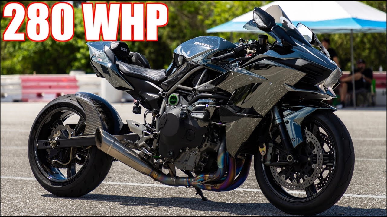 280HP Ninja H2 WALKS 1100HP Sequential Evo IX | 10,000RPM + 55PSI