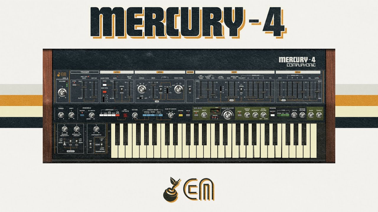 Cherry Audio Mercury-4 - beatcloud - DTM,DAW,プラグインソフトの