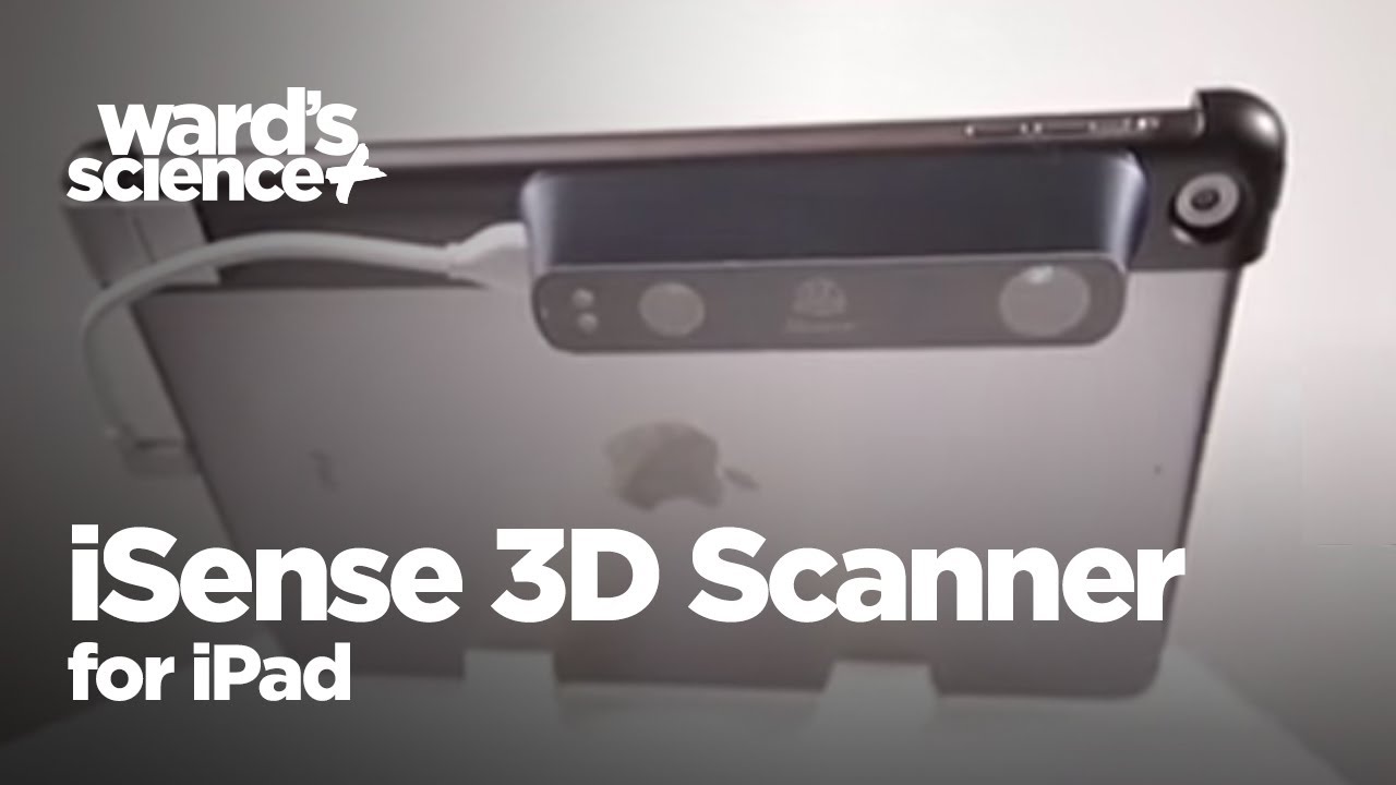 iSense 3D Scanner for iPad - YouTube