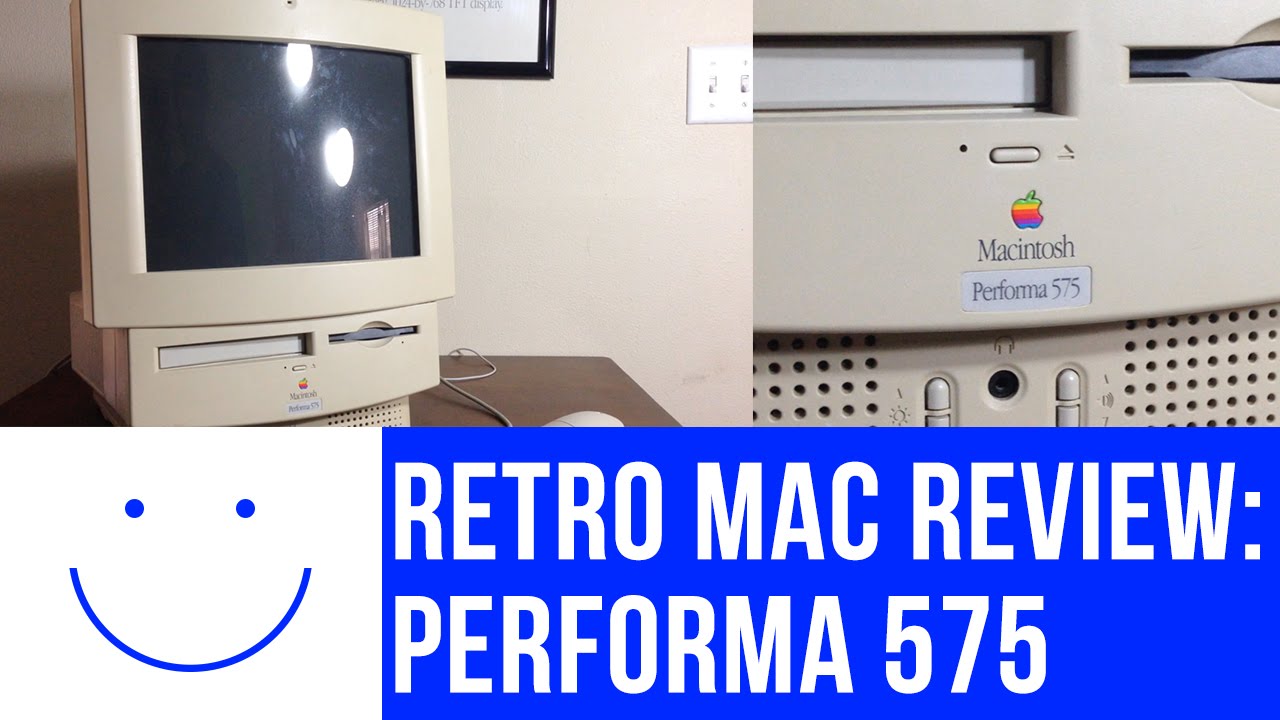 Retro Mac Review: Macintosh Performa 575 - YouTube