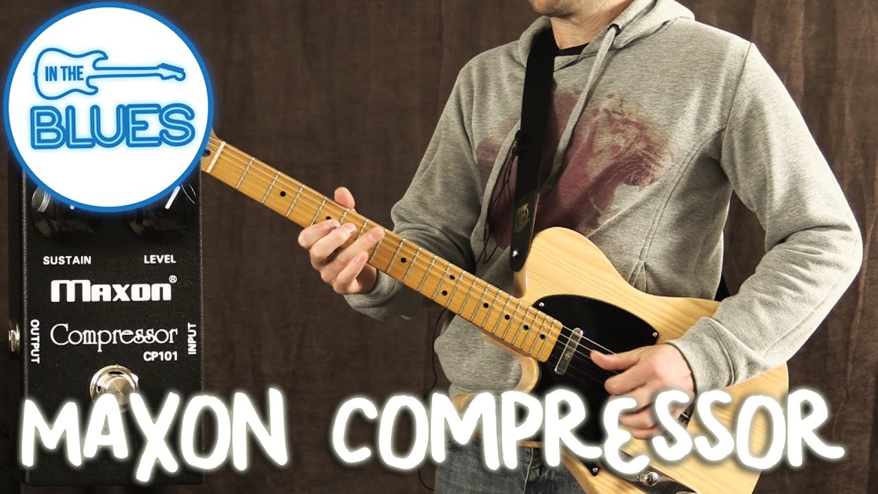 Maxon Compressor CP101 Pedal Demo - YouTube