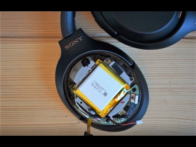 Sony WH-1000XM3 Battery Troubleshooting, Repair or Replacement