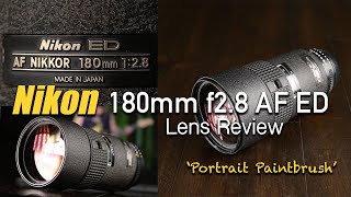 Nikon 180mm f/2.8 AF ED Lens Review / sample images / Portrait