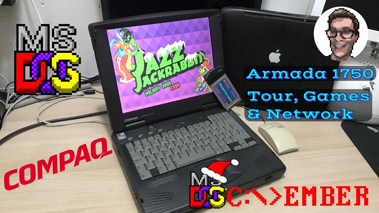 Compaq Armada 1750 - Tour, Games & Network - YouTube