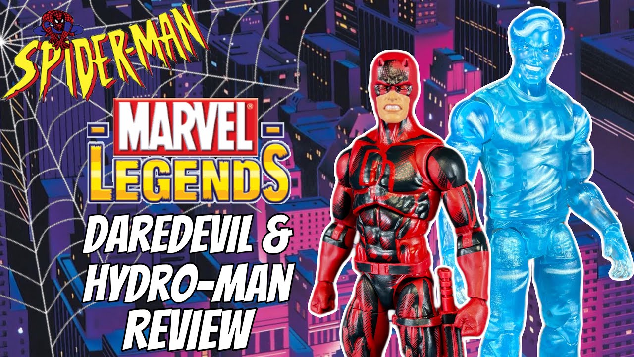 Marvel Legends DAREDEVIL and HYDRO-MAN VHS 2-PACK Action Figure