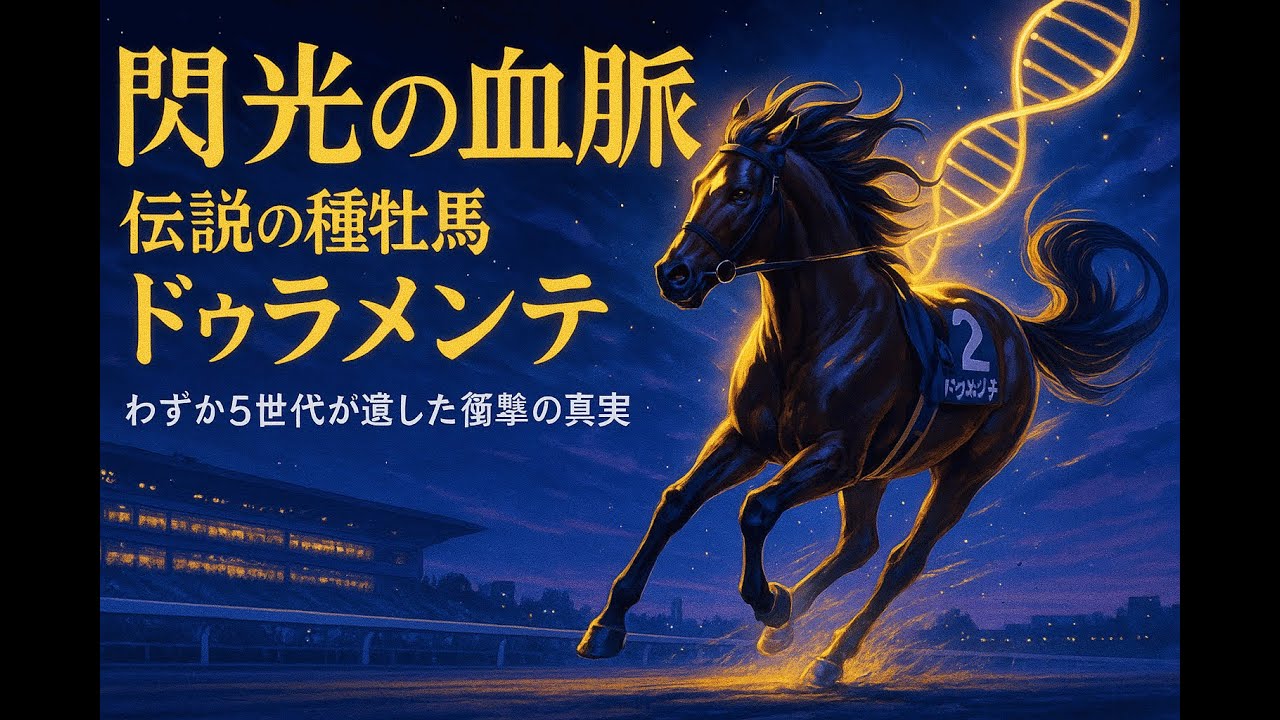 衝撃】わずか5世代でG1馬11頭！早世の天才ドゥラメンテは、なぜこれ