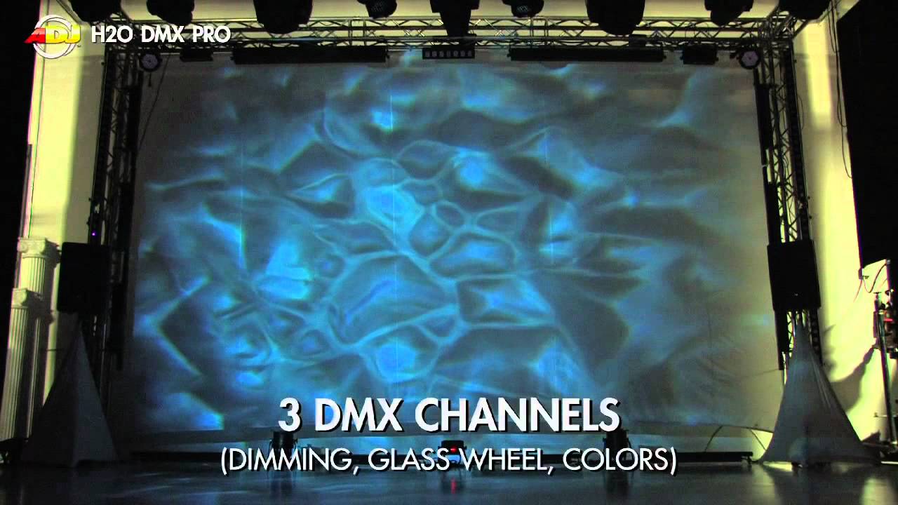 American DJ H2O DMX Pro - YouTube