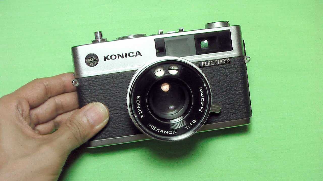 コニカ エレクトロンの使い方 KONICA ELECTRON How to use 1960s