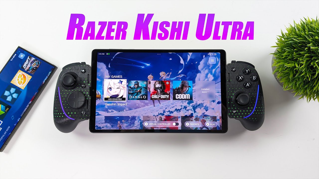 The All-New RAZER KISHI ULTRA, Hands-On Review - YouTube