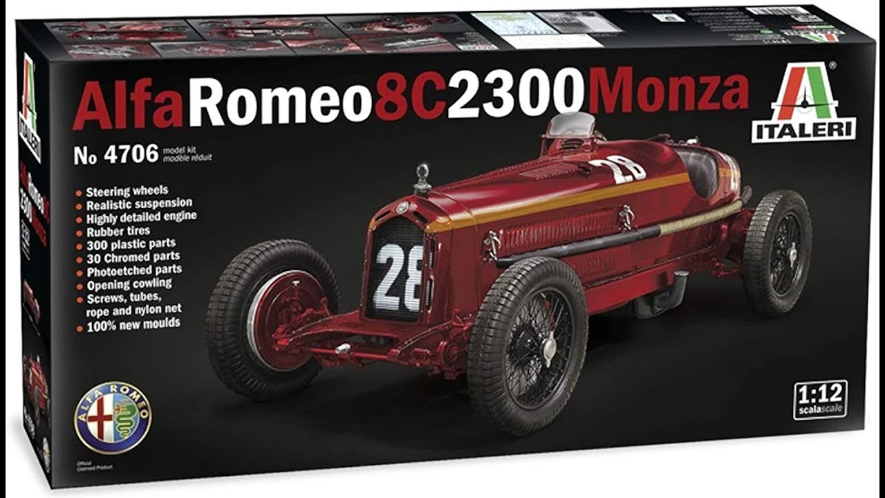 Kit Review: Alfa Romeo 8C 2300 Monza - YouTube