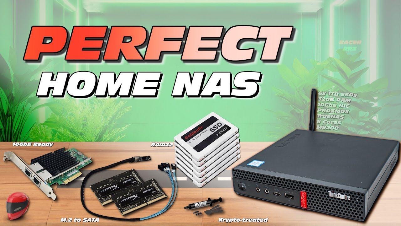Budget Build! Lenovo M920Q NAS / Server: PROXMOX - TrueNAS, 6x1TB